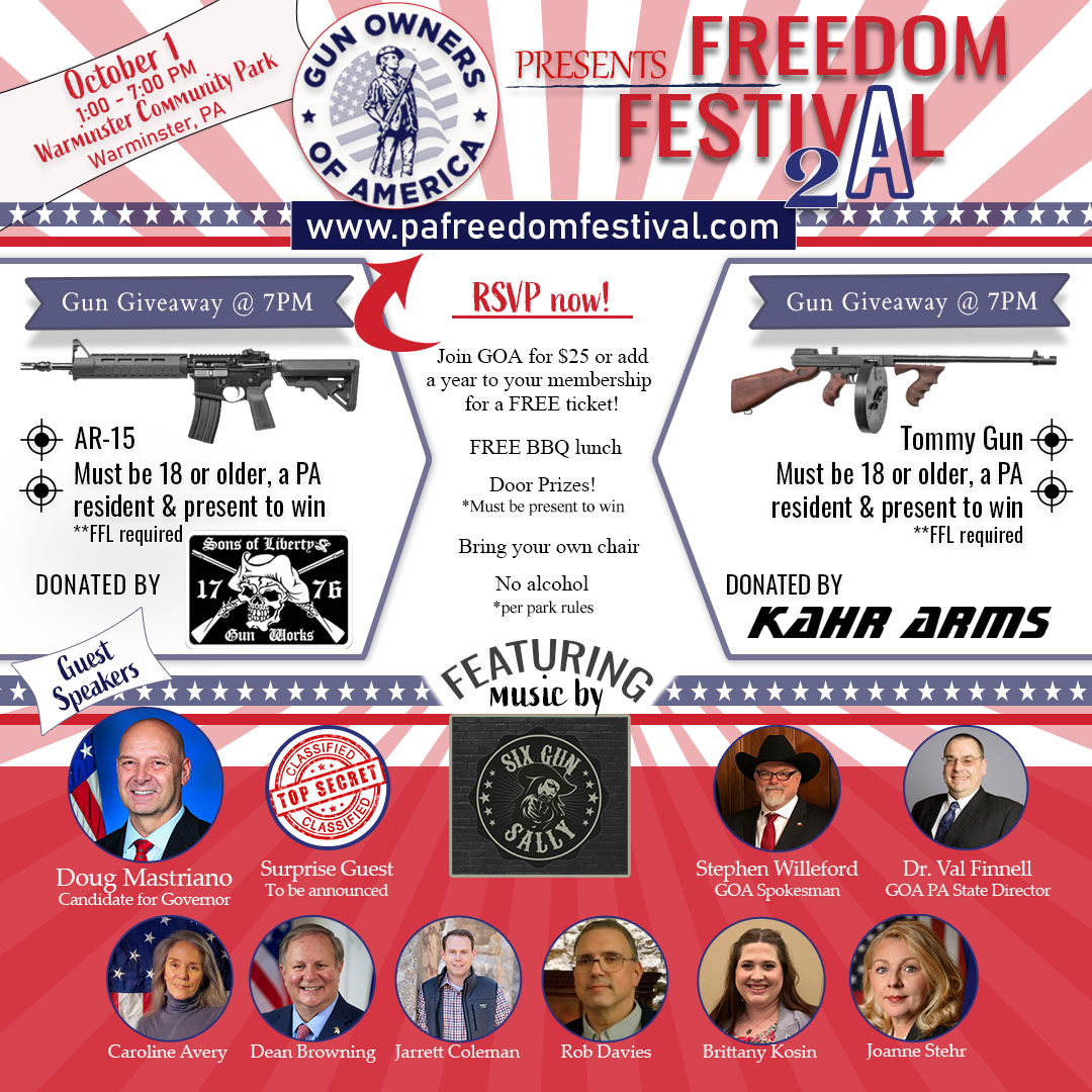 GOA 2A Freedom Festival Flyer 1